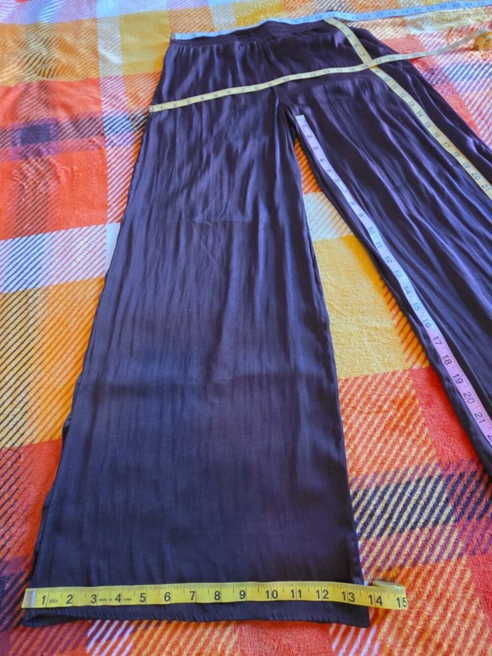Philosophy Republic Clothing Womens Brown Pleated Wide-Leg Pull-On Pants Size S - Picture 7 of 8